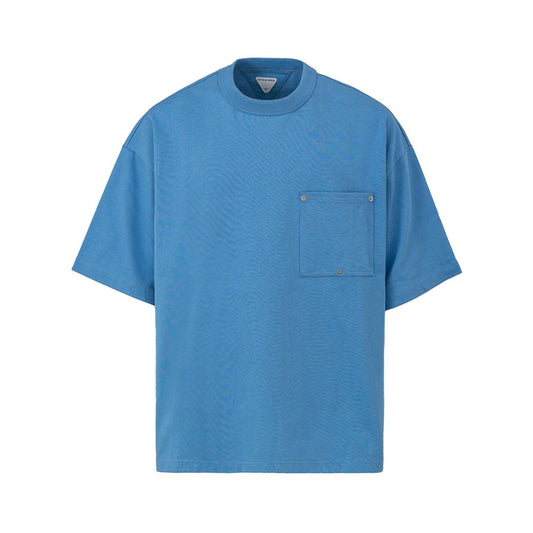 Bottega Veneta Blue Cotton T-Shirt $948.00 Bottega Veneta Luzworld