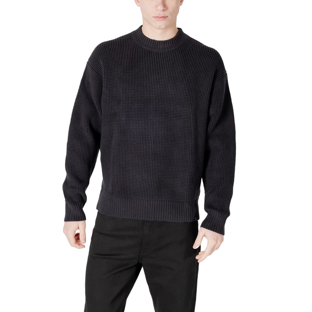 Calvin Klein Jeans Black Organic Cotton Sweater $222.00 Calvin Klein Jeans Luzworld