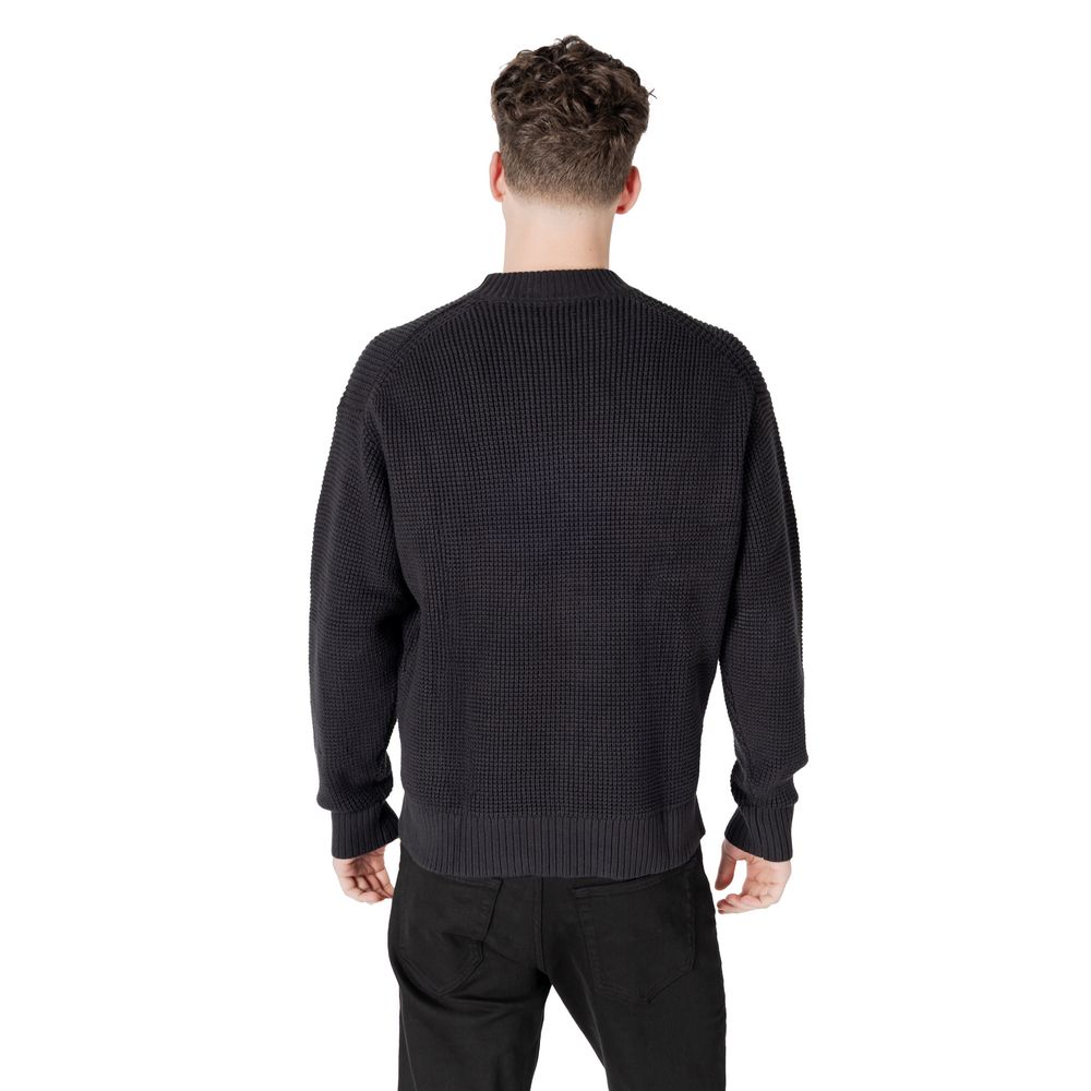 Calvin Klein Jeans Black Organic Cotton Sweater $222.00 Calvin Klein Jeans Luzworld