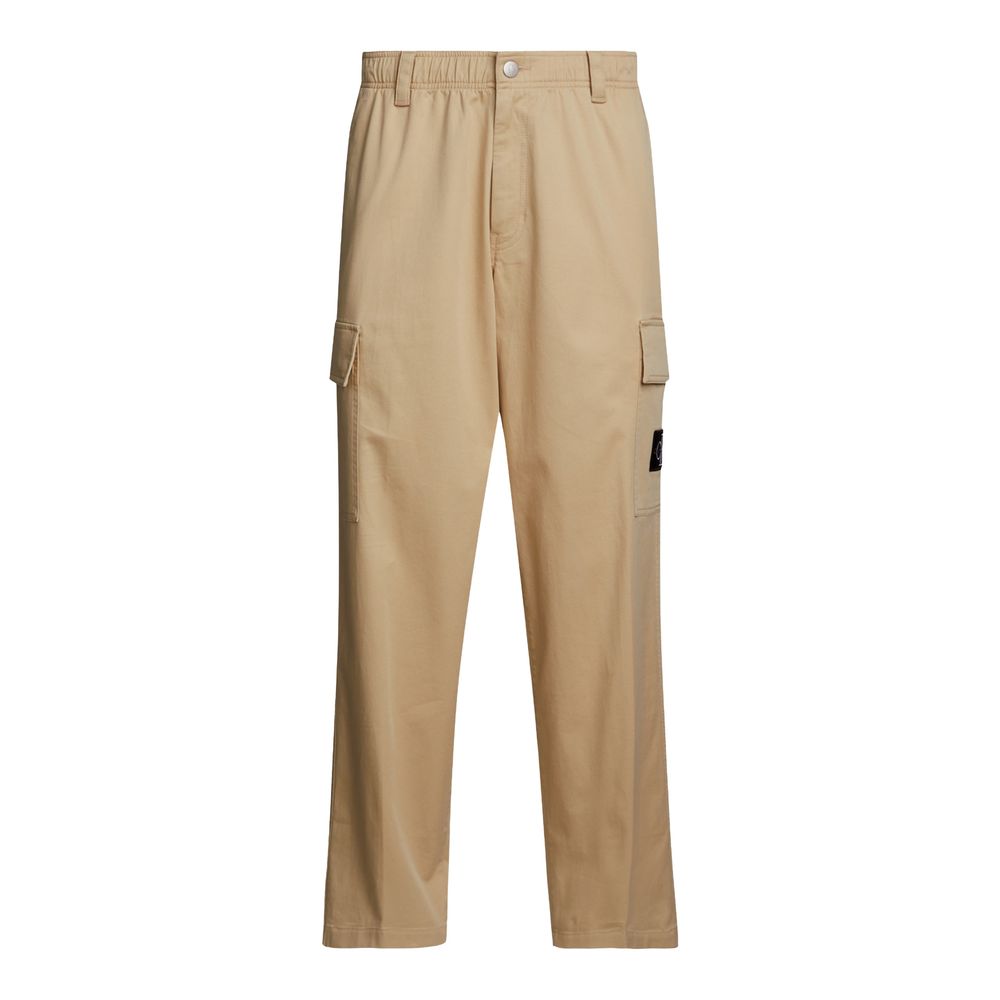 Calvin Klein Beige Cotton Pant $189.00 Calvin Klein Luzworld