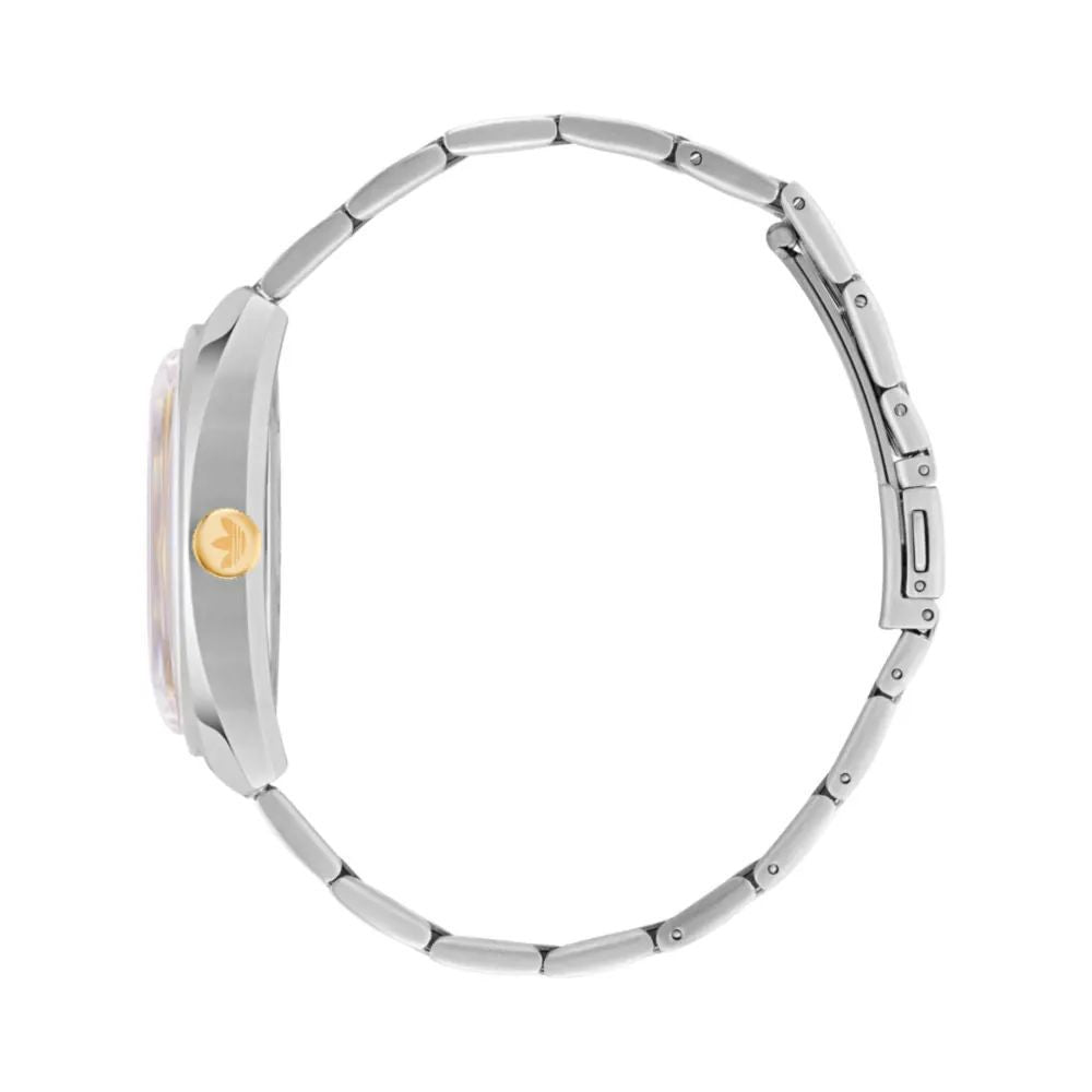 Adidas Gray Stainless Steel Watch $293.00 Adidas Luzworld