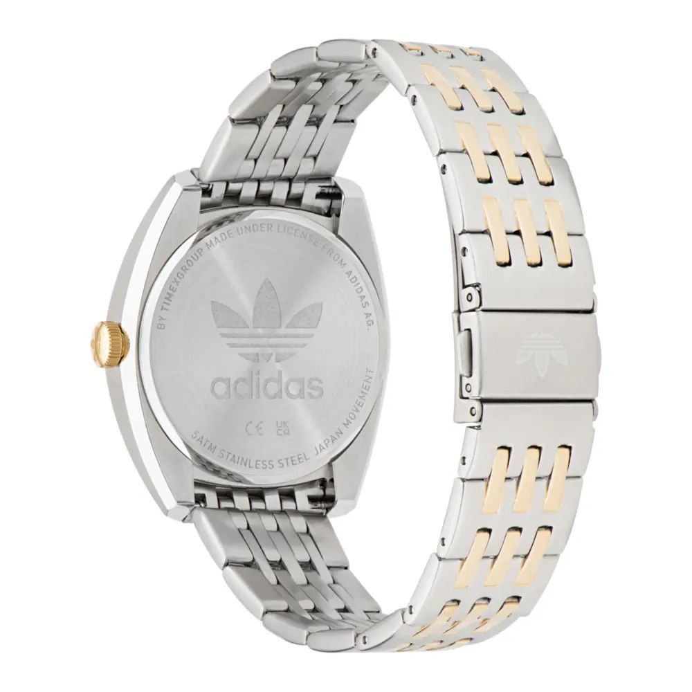 Adidas Gray Stainless Steel Watch $293.00 Adidas Luzworld