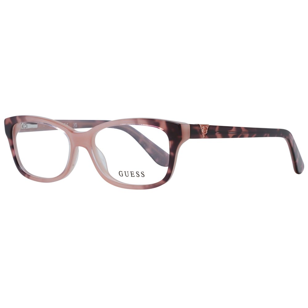 Guess Pink Women Glasses Frame $212.00 Guess Luzworld