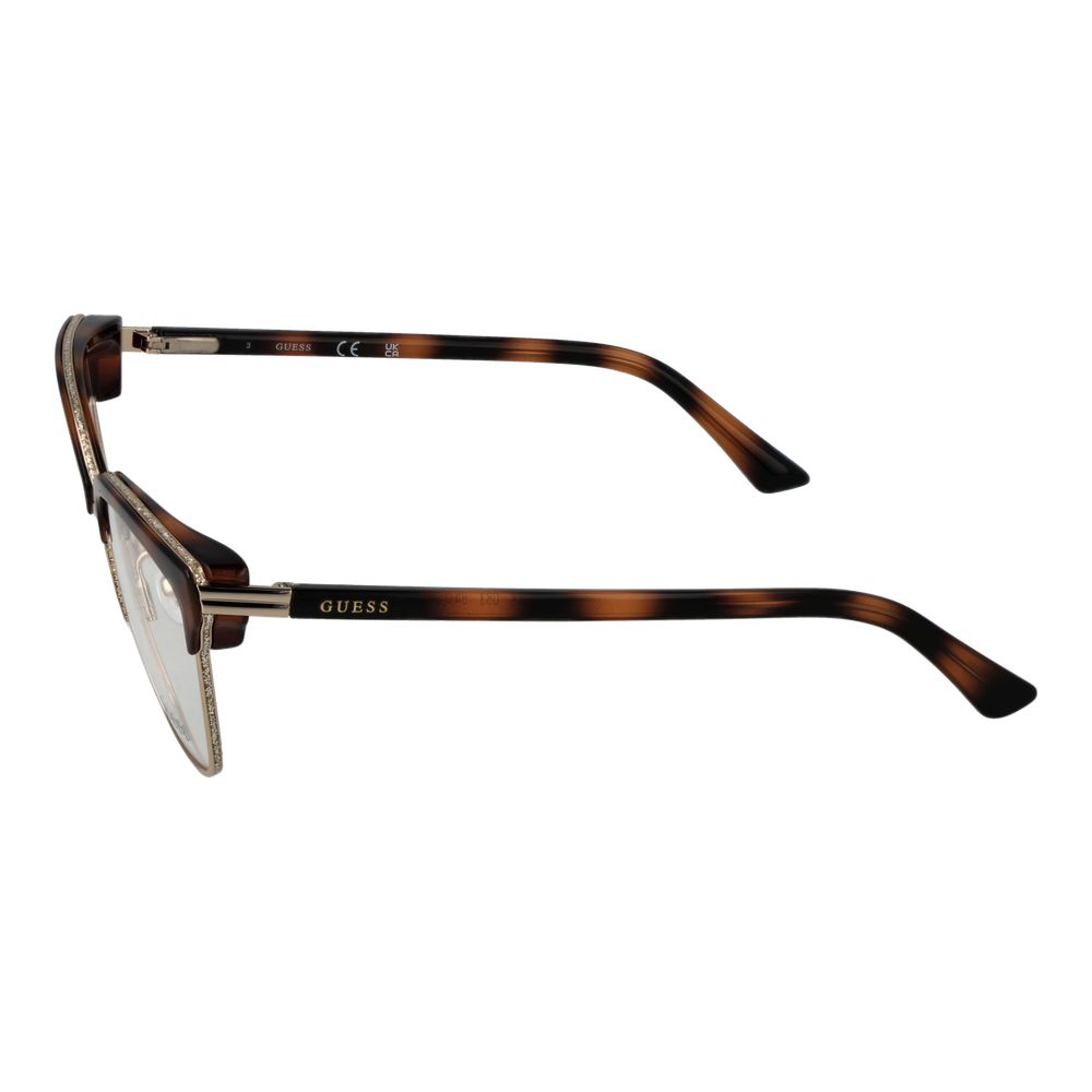 Guess Brown Women Glasses Frame $235.00 Guess Luzworld