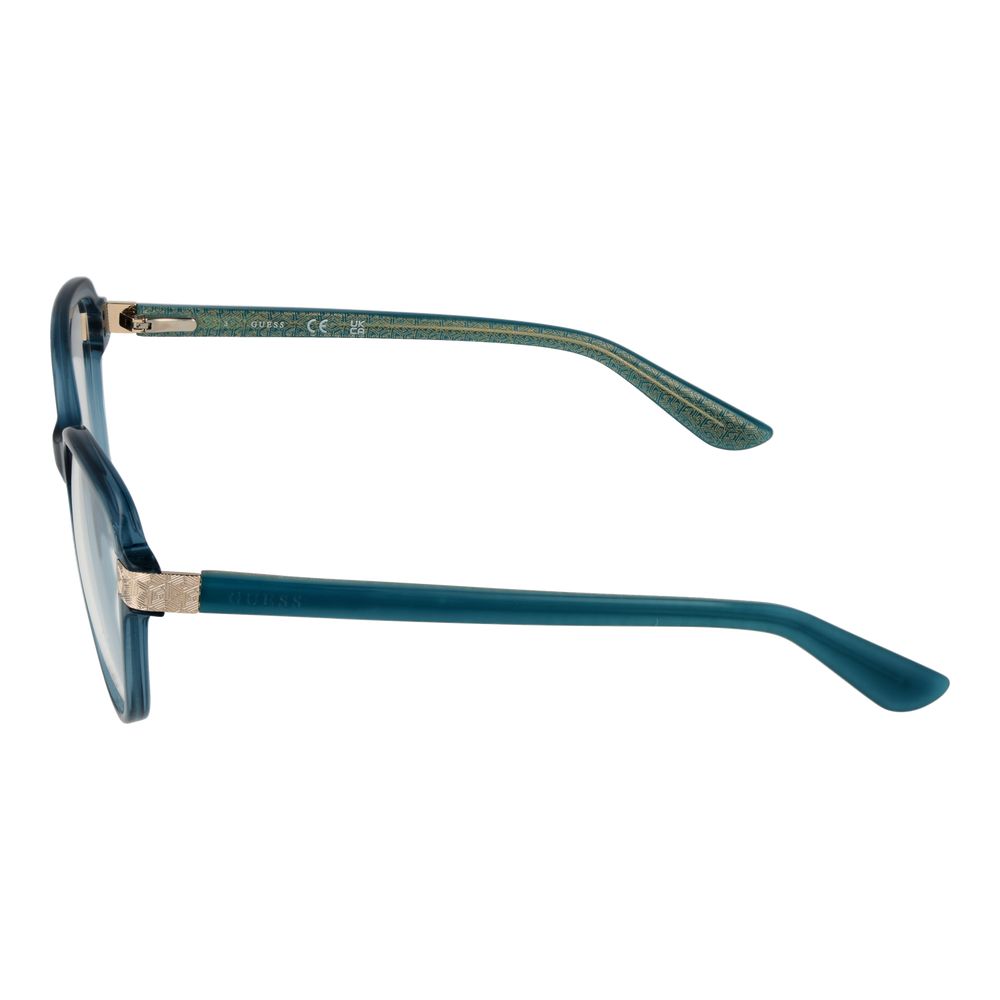 Guess Turquoise Women Glasses Frame $235.00 Guess Luzworld