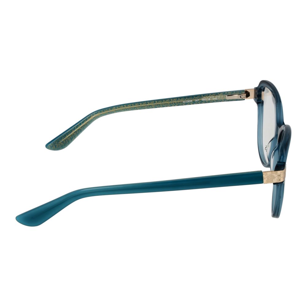 Guess Turquoise Women Glasses Frame $235.00 Guess Luzworld