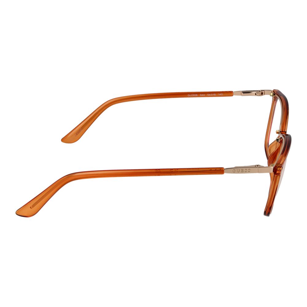 Guess Orange Women Glasses Frame $226.00 Guess Luzworld