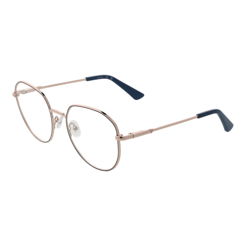 Guess Rose Gold Women Glasses Frame $207.00 Guess Luzworld