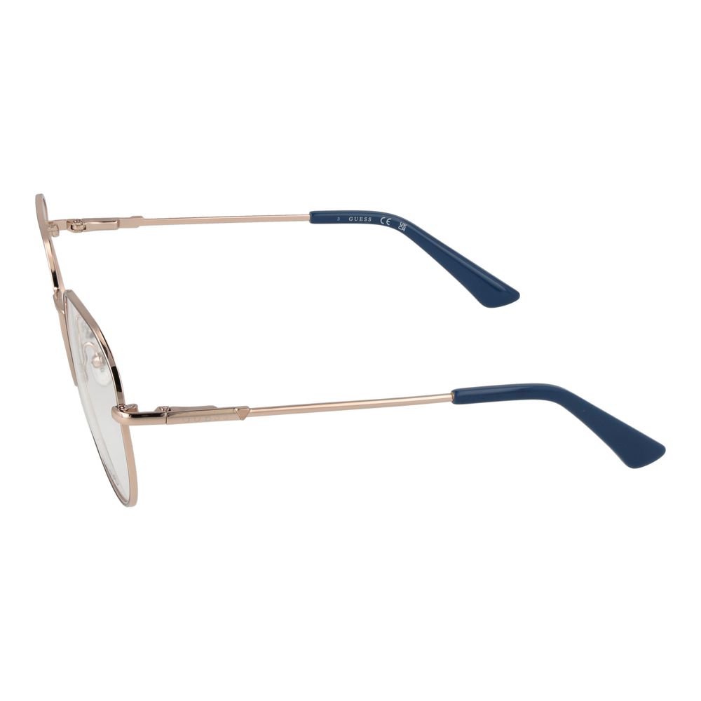 Guess Rose Gold Women Glasses Frame $207.00 Guess Luzworld
