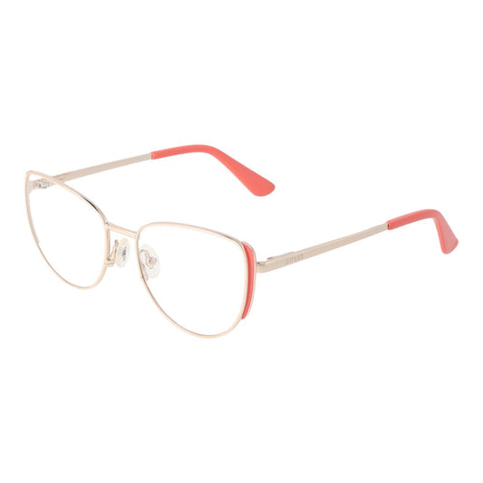 Guess Orange Women Glasses Frame $212.00 Guess Luzworld