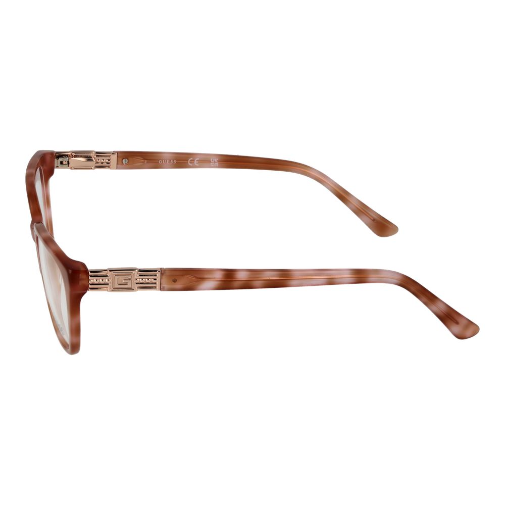 Guess Beige Women Glasses Frame $226.00 Guess Luzworld