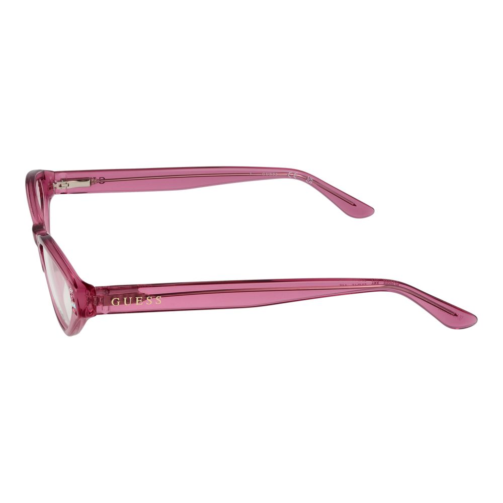 Guess Pink Women Glasses Frame $235.00 Guess Luzworld