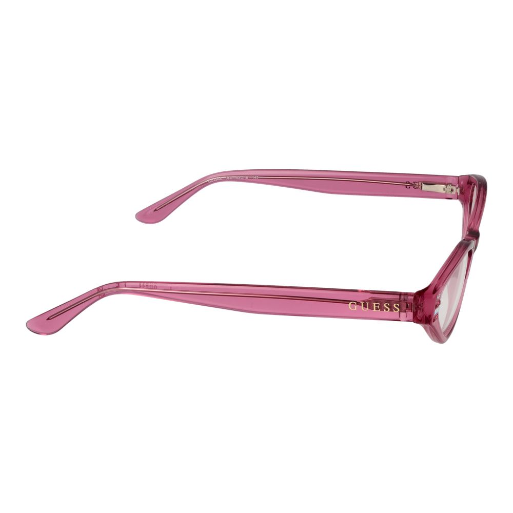 Guess Pink Women Glasses Frame $235.00 Guess Luzworld