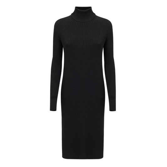 Bottega Veneta Black Wool Long