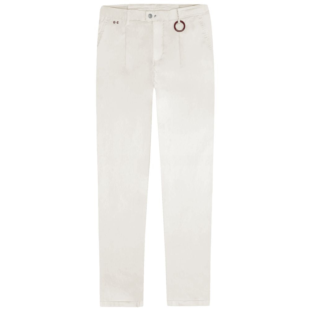 Tramarossa White Cotton Men Jeans $496.00 Tramarossa Luzworld