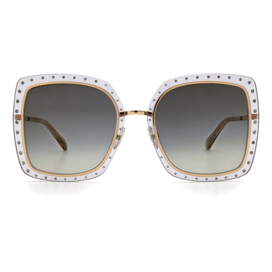 Jimmy Choo Gold Metal Sunglasses $674.00 Jimmy Choo Luzworld