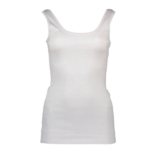 Silvian Heach White Cotton Women Top $116.00 Silvian Heach Luzworld