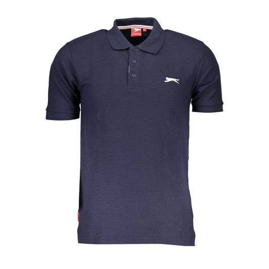 Slazenger Blue Cotton Polo Shirt $145.00 Slazenger Luzworld