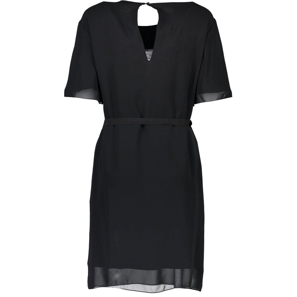 Love Moschino Black Other Fibres Women Dress $832.00 Love Moschino Luzworld