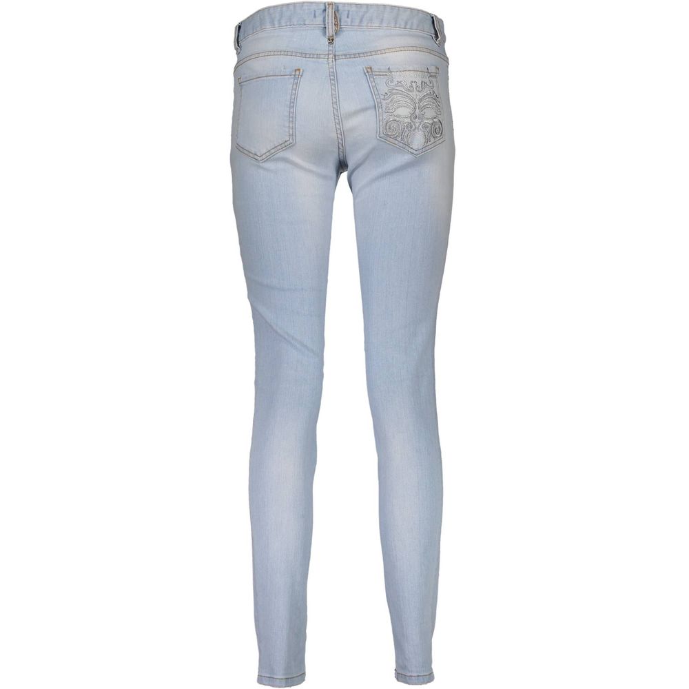 Just Cavalli Blue Cotton Women Jeans $1256.00 Just Cavalli Luzworld