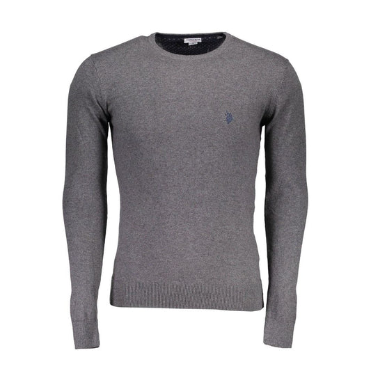 U.S. POLO ASSN. Gray Cotton Men Sweater $221.00 U.S. POLO ASSN. Luzworld