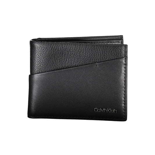 Calvin Klein Black Polyester Men Wallet $200.00 Calvin Klein Luzworld