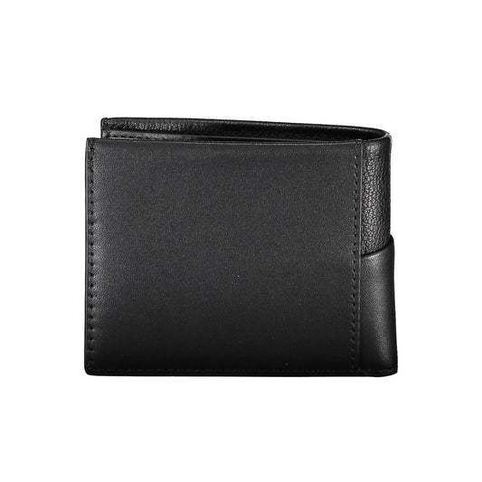 Calvin Klein Black Polyester Men Wallet $200.00 Calvin Klein Luzworld