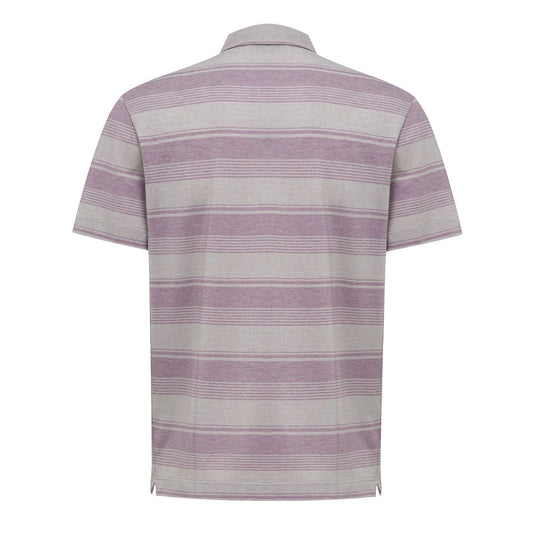 Canali Gray Cotton Polo Shirt $832.00 Canali Luzworld