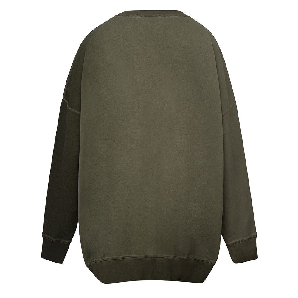 Dsquared² Green Cotton Hoody $888.00 Dsquared² Luzworld