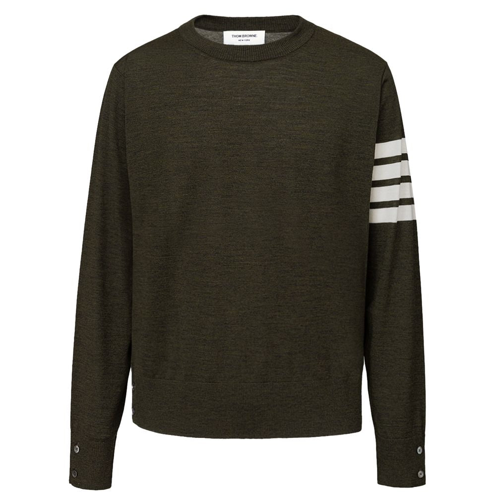 Thom Browne Green Wool Sweater $2058.00 Thom Browne Luzworld