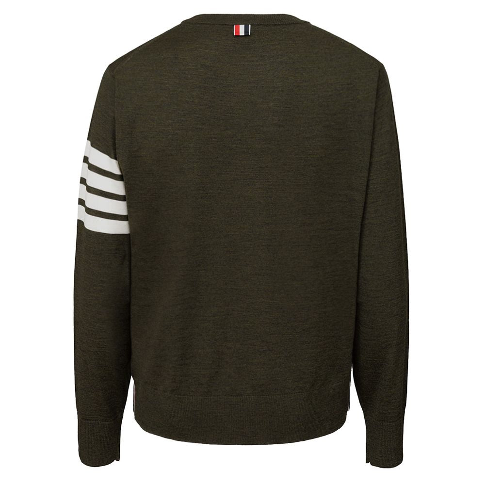 Thom Browne Green Wool Sweater $2058.00 Thom Browne Luzworld