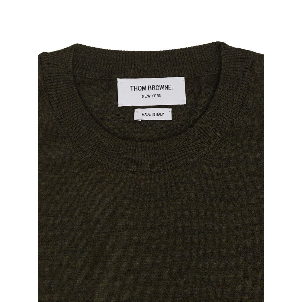 Thom Browne Green Wool Sweater $2058.00 Thom Browne Luzworld