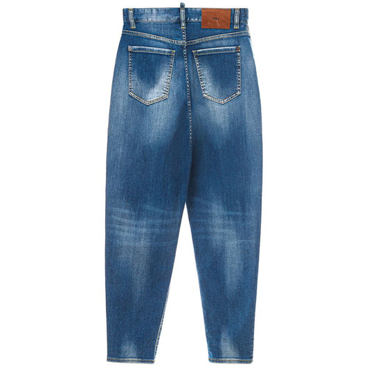 Dsquared² Blue Cotton Jeans Denim $833.00 Dsquared² Luzworld