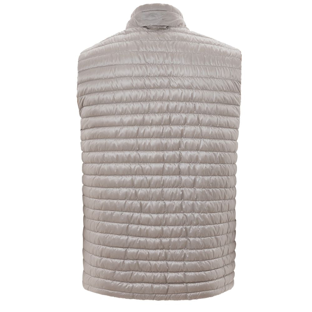 Herno Brown Polyamide Sleveless Jacket $897.00 Herno Luzworld