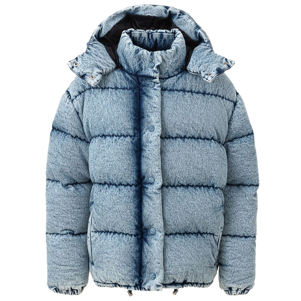 Miu Miu Blue Polyester Jackets & Coat $4097.00 Miu Miu Luzworld