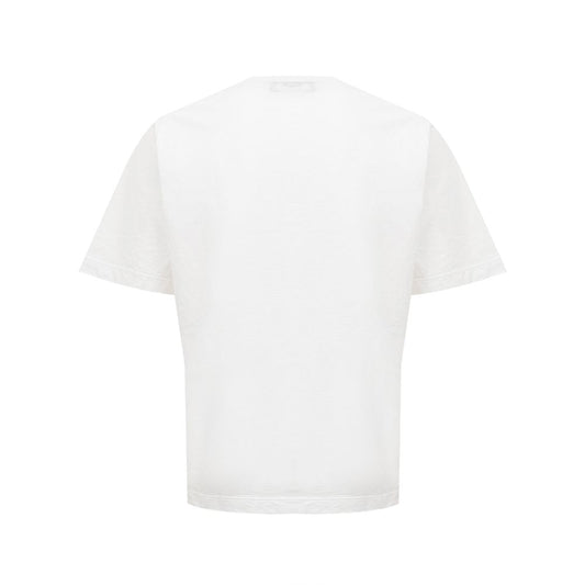Dsquared² Elegant Cotton White Tee for Stylish Women $638.00 Dsquared² Luzworld