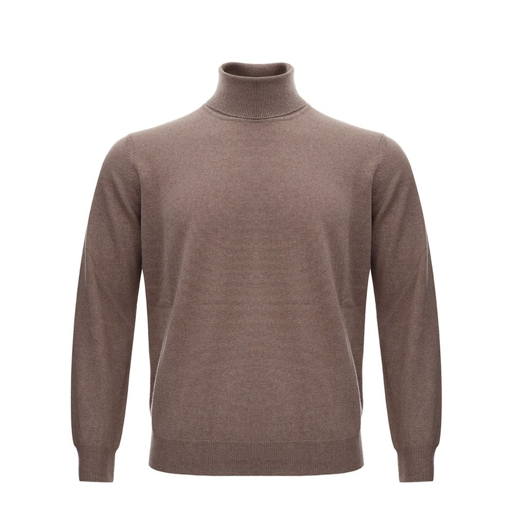 KANGRA Brown Wool Sweater $552.00 KANGRA Luzworld