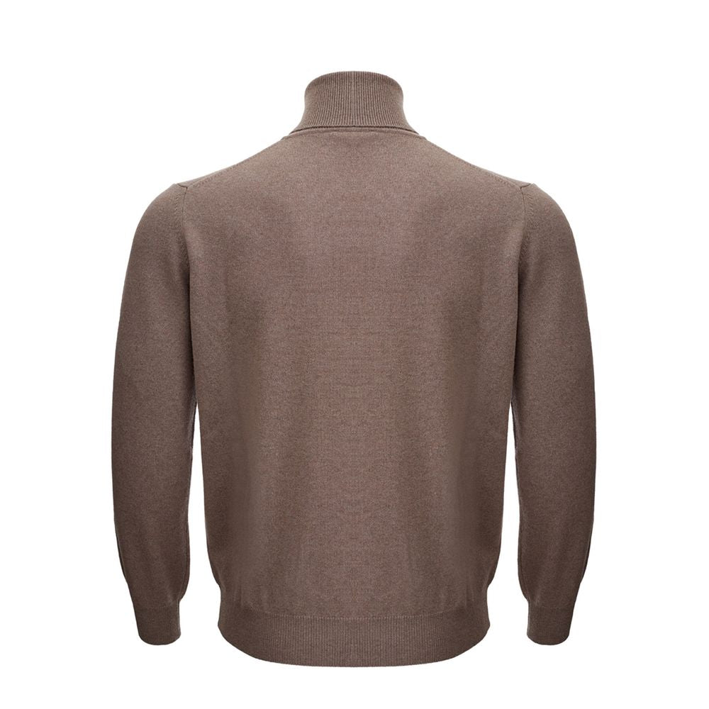 KANGRA Brown Wool Sweater $552.00 KANGRA Luzworld