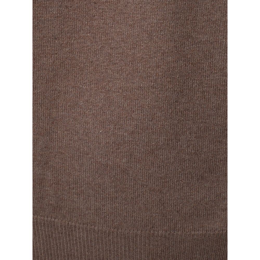 KANGRA Brown Wool Sweater $552.00 KANGRA Luzworld