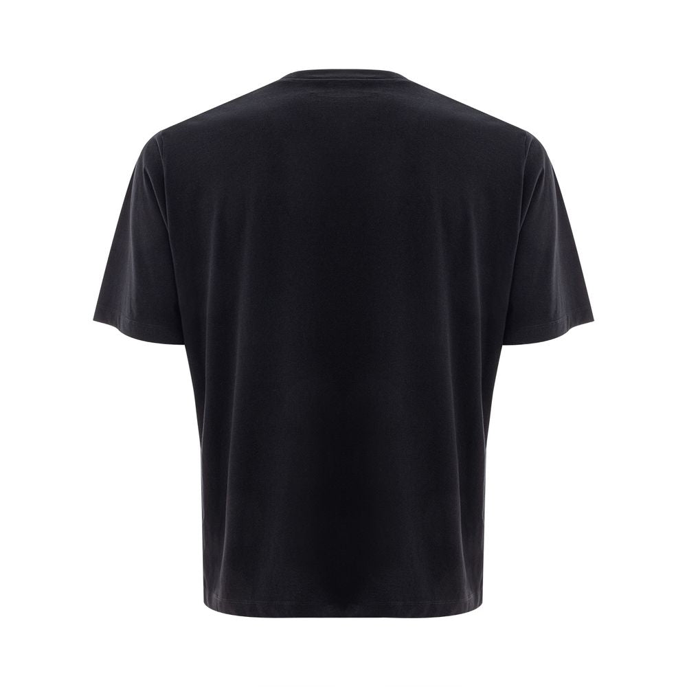 Dsquared² Black Cotton T-Shirt $570.00 Dsquared² Luzworld