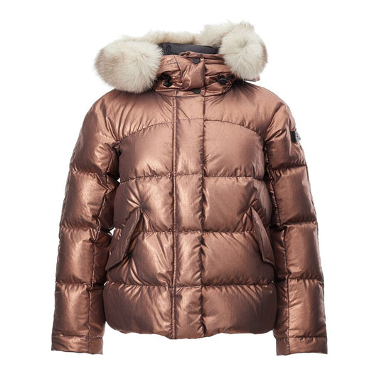 Peuterey Pink Polyester Jackets & Coat $1529.00 Peuterey Luzworld