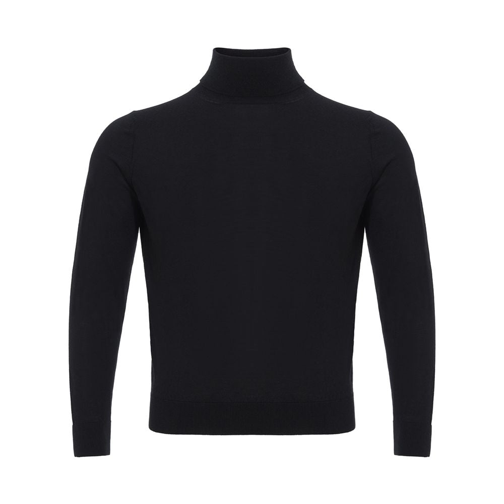 Colombo Italian Cashmere Luxury Black Sweater $1443.00 Colombo Luzworld