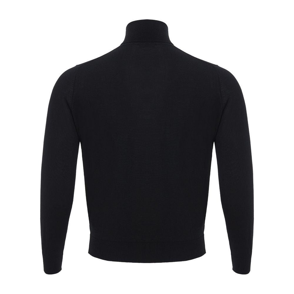 Colombo Italian Cashmere Luxury Black Sweater $1443.00 Colombo Luzworld