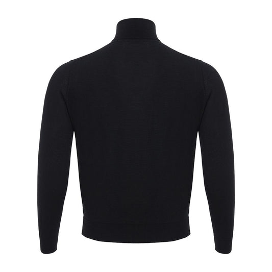 Colombo Italian Cashmere Luxury Black Sweater $1443.00 Colombo Luzworld