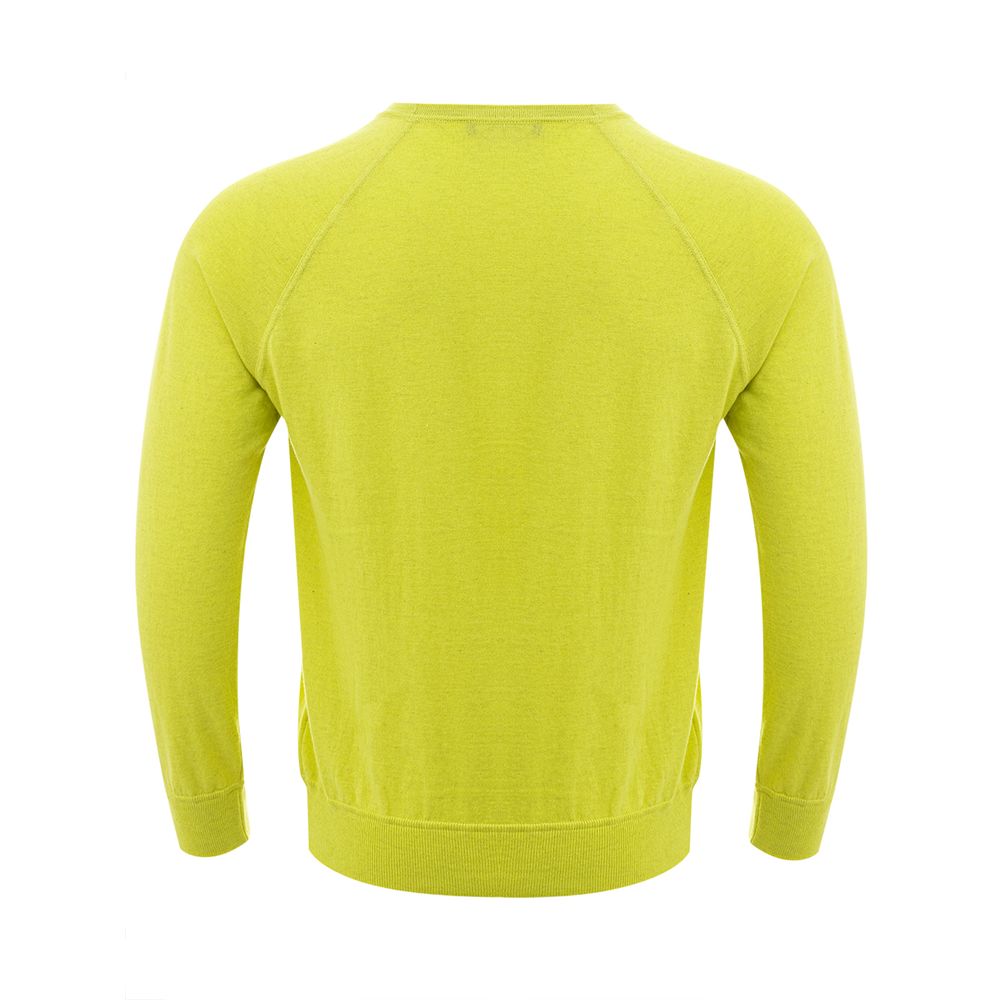 Gran Sasso Sunny Yellow Italian Cotton Sweater $333.00 Gran Sasso Luzworld