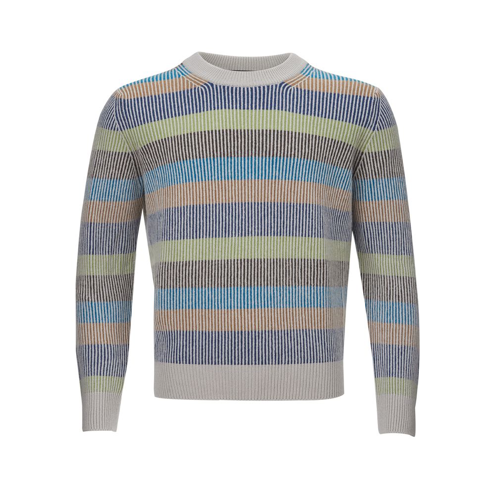 Gran Sasso Elegant Multicolor Cashmere Sweater for Men $1056.00 Gran Sasso Luzworld