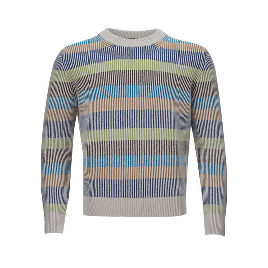 Gran Sasso Elegant Multicolor Cashmere Sweater for Men $1056.00 Gran Sasso Luzworld
