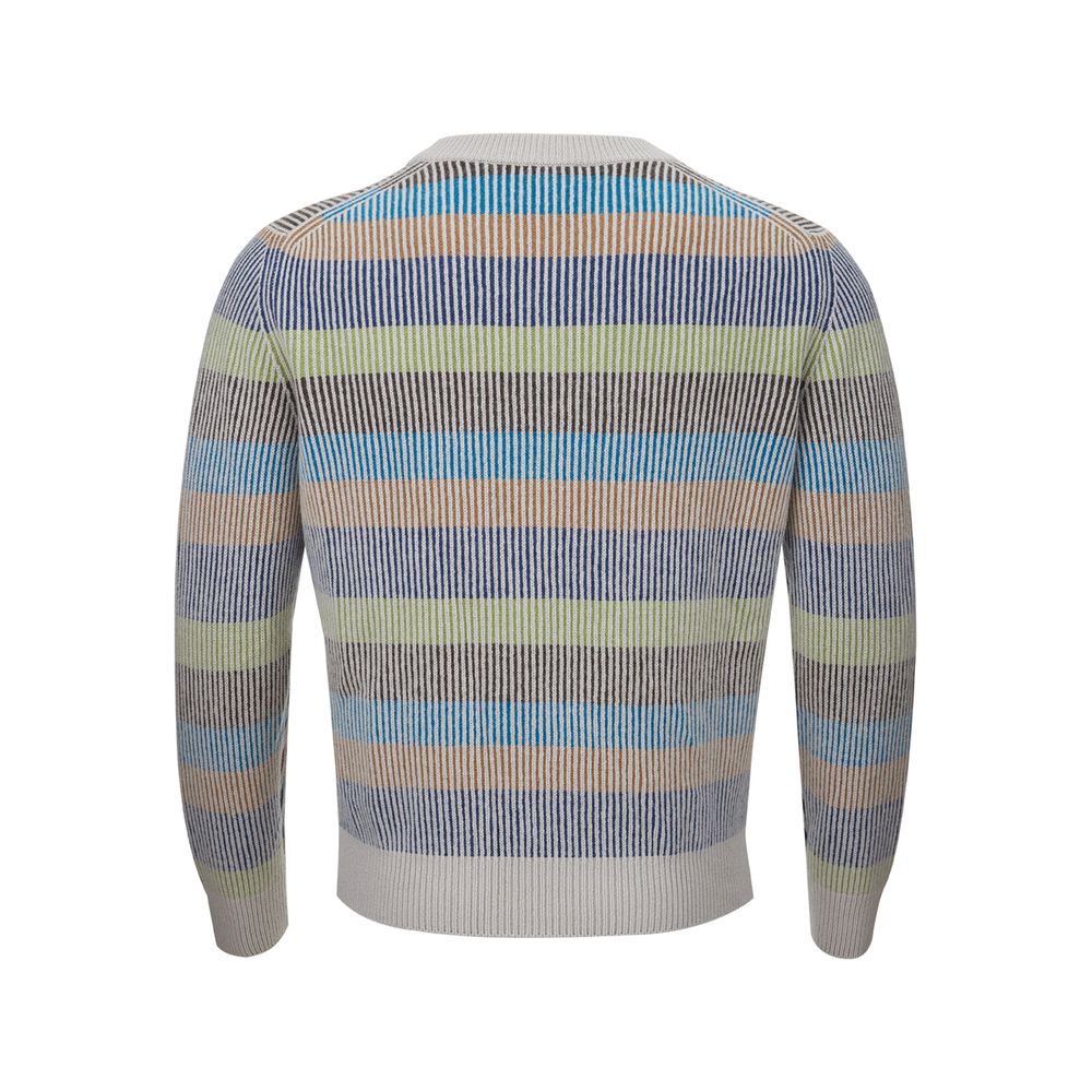 Gran Sasso Elegant Multicolor Cashmere Sweater for Men $1056.00 Gran Sasso Luzworld