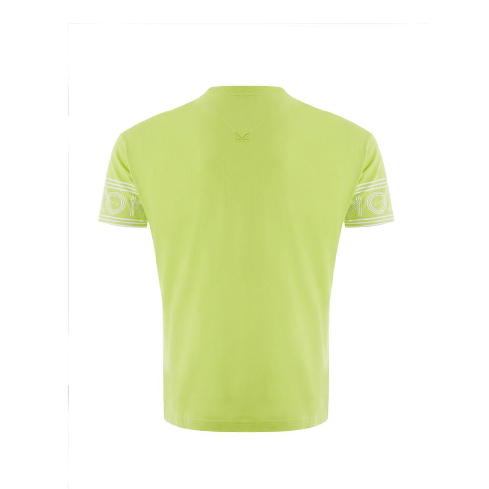 Kenzo Sunny Yellow Cotton Tee For Stylish Men $209.00 Kenzo Luzworld