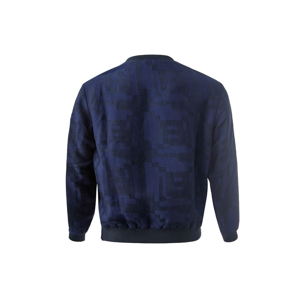 Emporio Armani Elegant Linen Blue T-Shirt for Men $981.00 Emporio Armani Luzworld